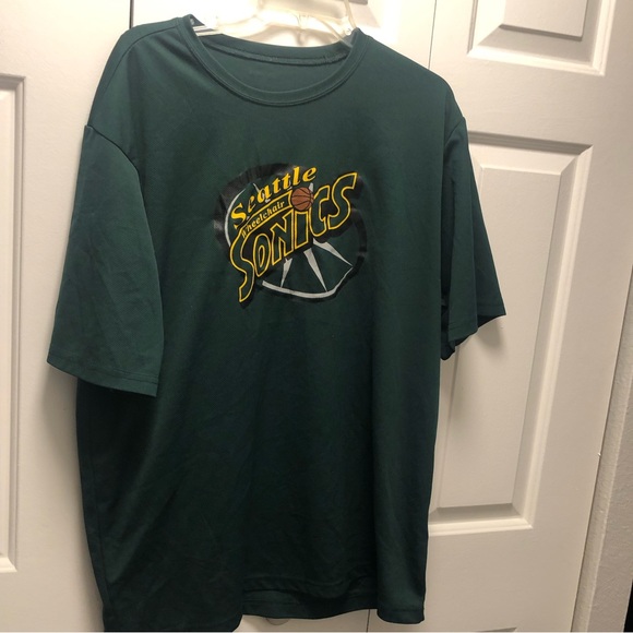 sport tek Seattle Wheelchair Sonic  Men’s Green Yellow T-Shirt Size 2XL - Picture 8 of 13